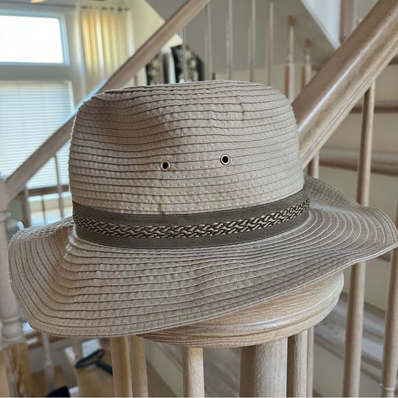 Coolibar UPF 50+ Men's Holden Packable Travel Fedora Sun Protective XL - Picture 3 of 12